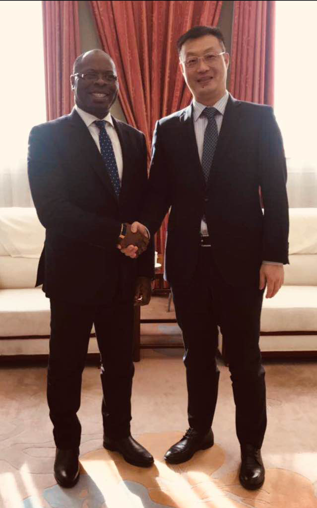 Rencontre de S.E. Ndong Ella avec le DG des Affaires Africaines du PCC