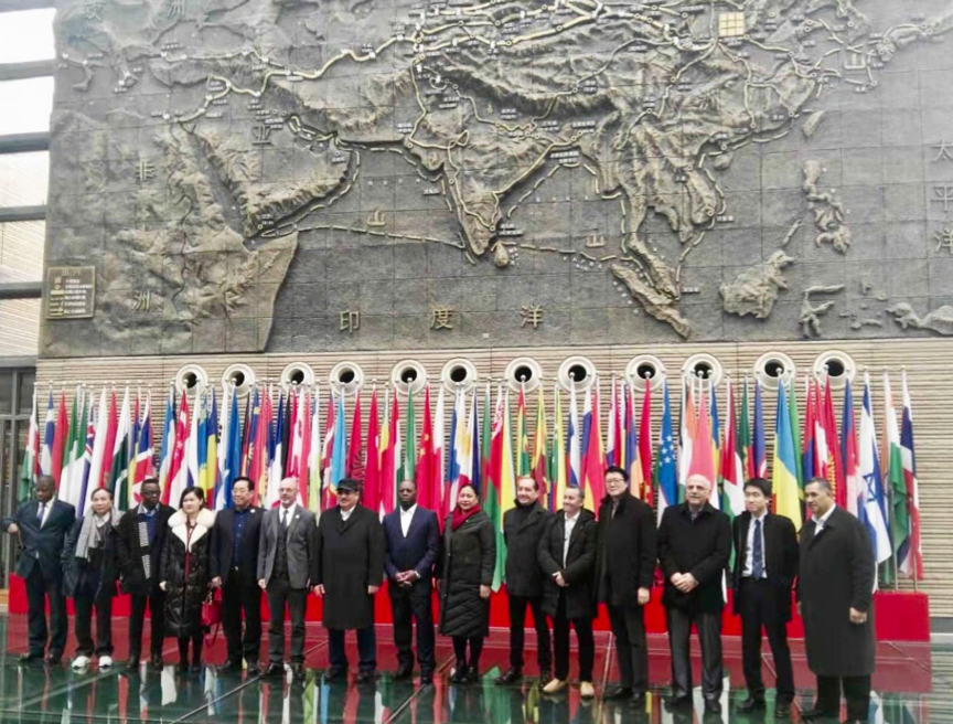 Gabon Ambassador Baudelaire NDONG ELLA Participated In The Event --“Spring Festival in Xi’an, Ambassadors’ Visit”