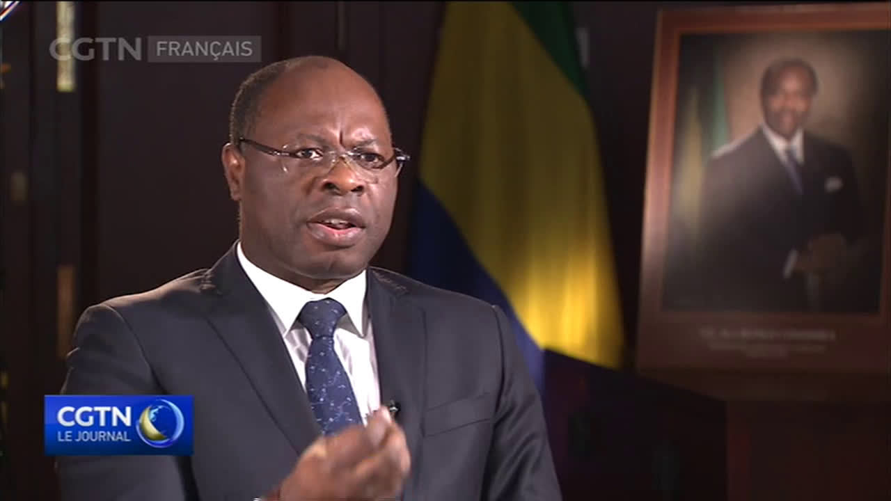 Interview avec l'Ambassadeur du Gabon Son Excellence Baudelaire Ndong Ella par la Chaîne CGTN-Français 